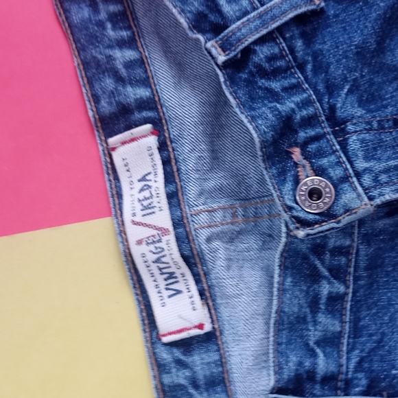 Vintage MADE IN CANADA IKEDA GENUINE CLASSIC Denim Jeans UNISEX DAD STYLE - Picture 8 of 11